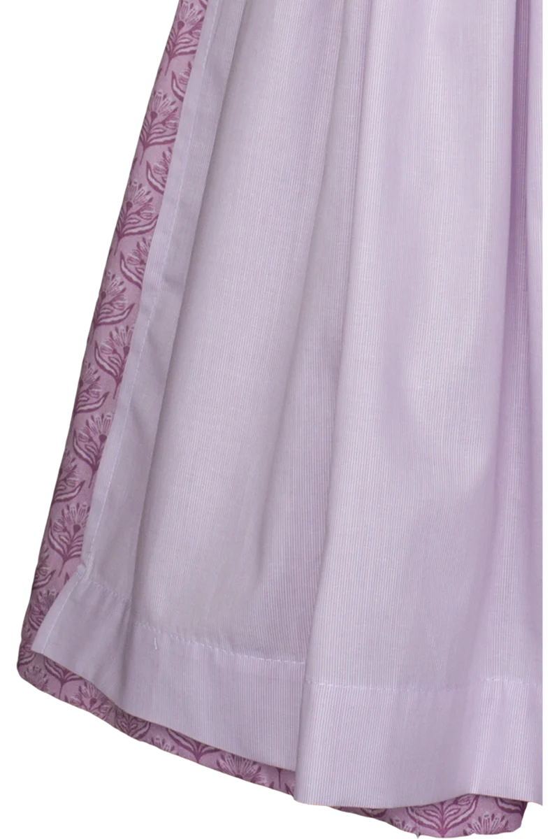 Kinder Baumwolldirndl mit Bluse - beere