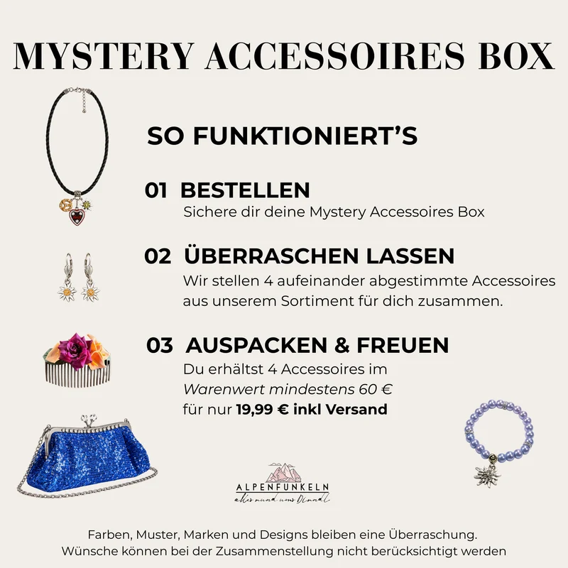 Mystery Box Accessoires – 4 Überraschungen
