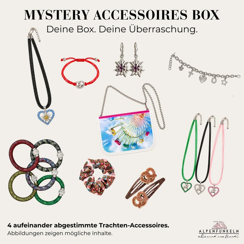 Mystery Box Accessoires – 4 Überraschungen