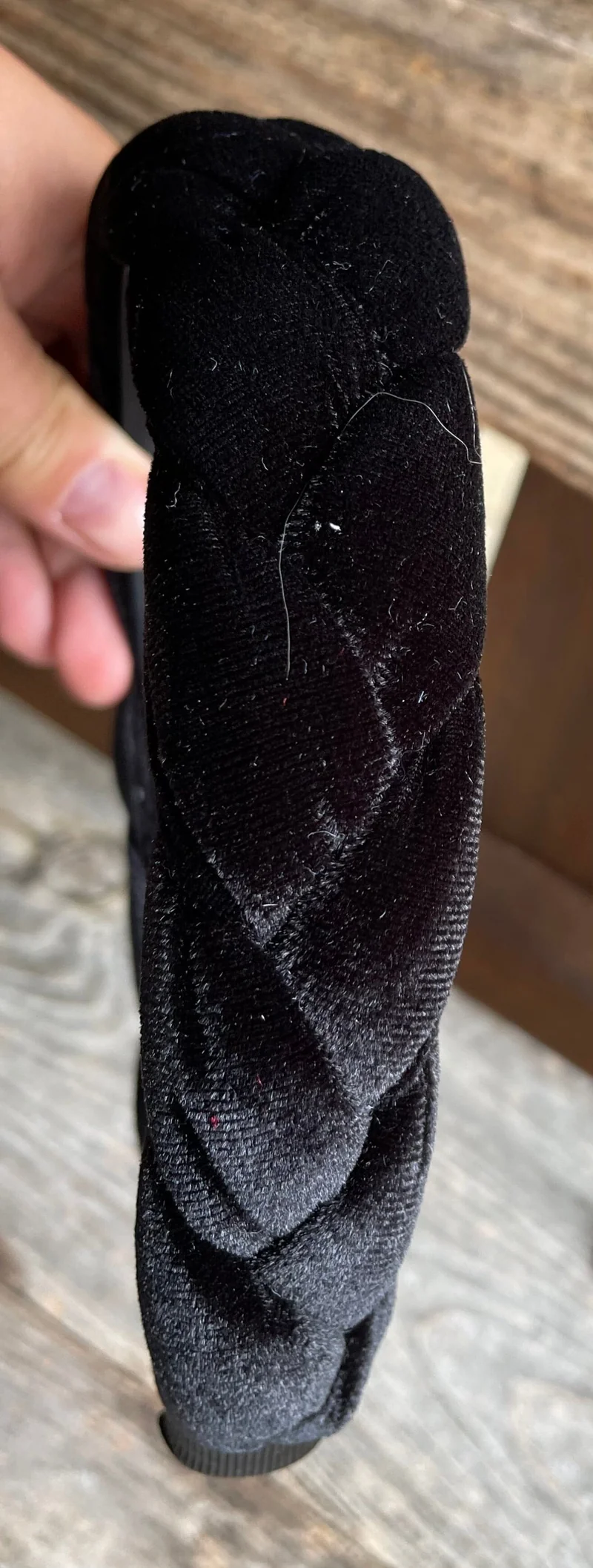 Dirndl Haarreifen Samt, bordeaux, schwarz, glitzer, rosé