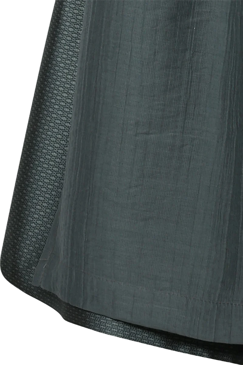 Monochromes Midi-Dirndl mit Plissee-Schürze Haunersdorf - thymian