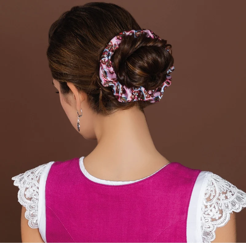 Haarschmuck, Haargummis, Scrunchies Set, Trachten