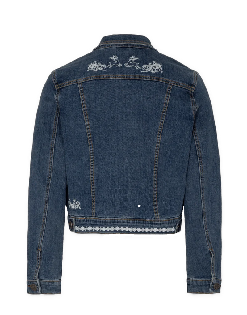 Trachten Jacke, Hangowear, Abby, Jeansjacke