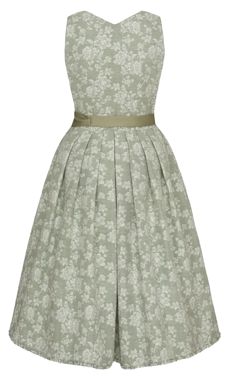 Dirndl Alpenfee, Alma, grün mint 70 cm, Große Größen