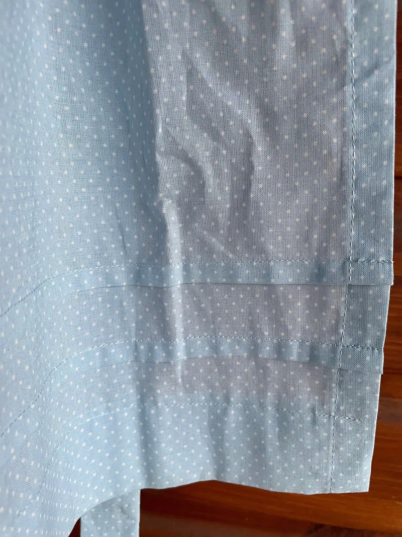 Dirndlschürze, Schürze, hellblau, Gr. 3, für 90er 95er
