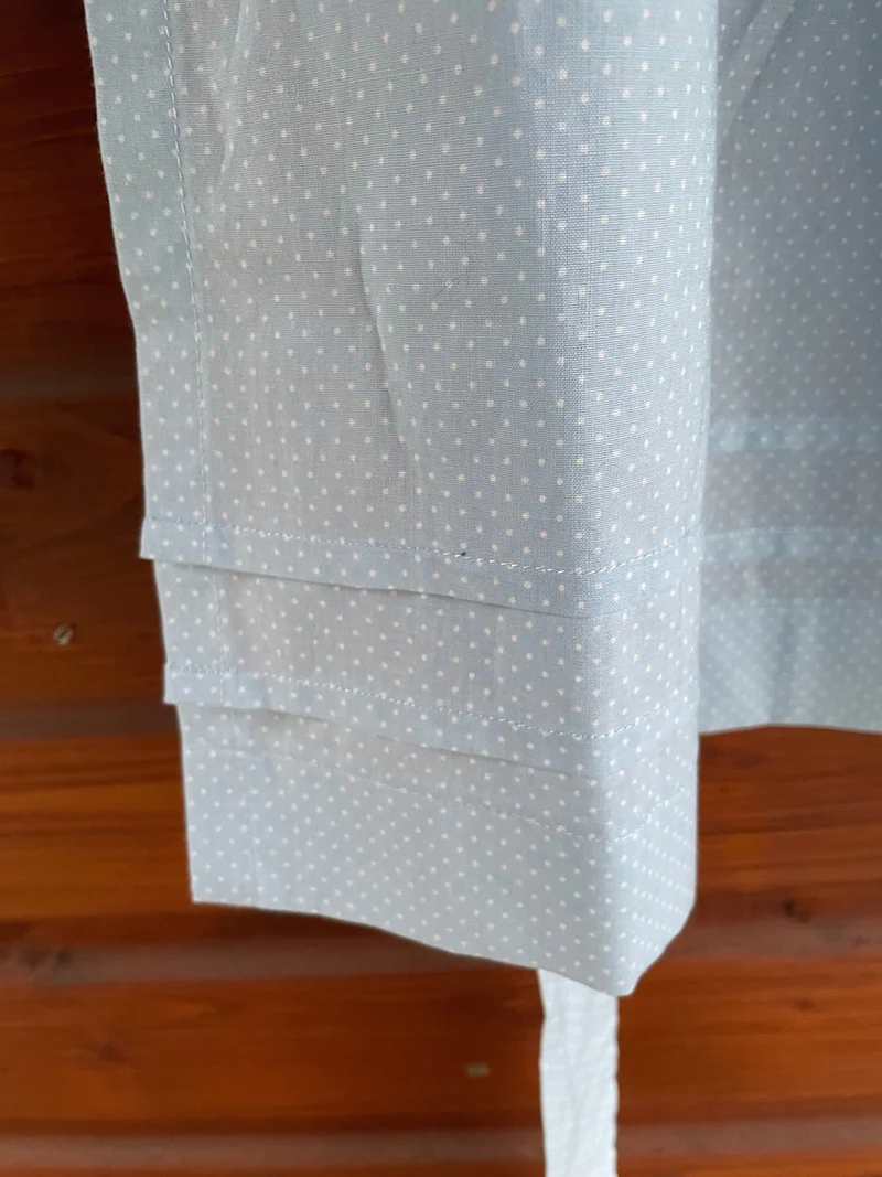 Dirndlschürze, Schürze, hellblau, Gr. 3, für 90er 95er