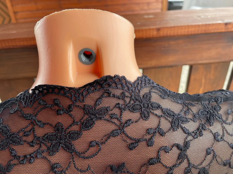 Dirndlbluse Nina von C., Martina, schwarz, halbarm, Zugband