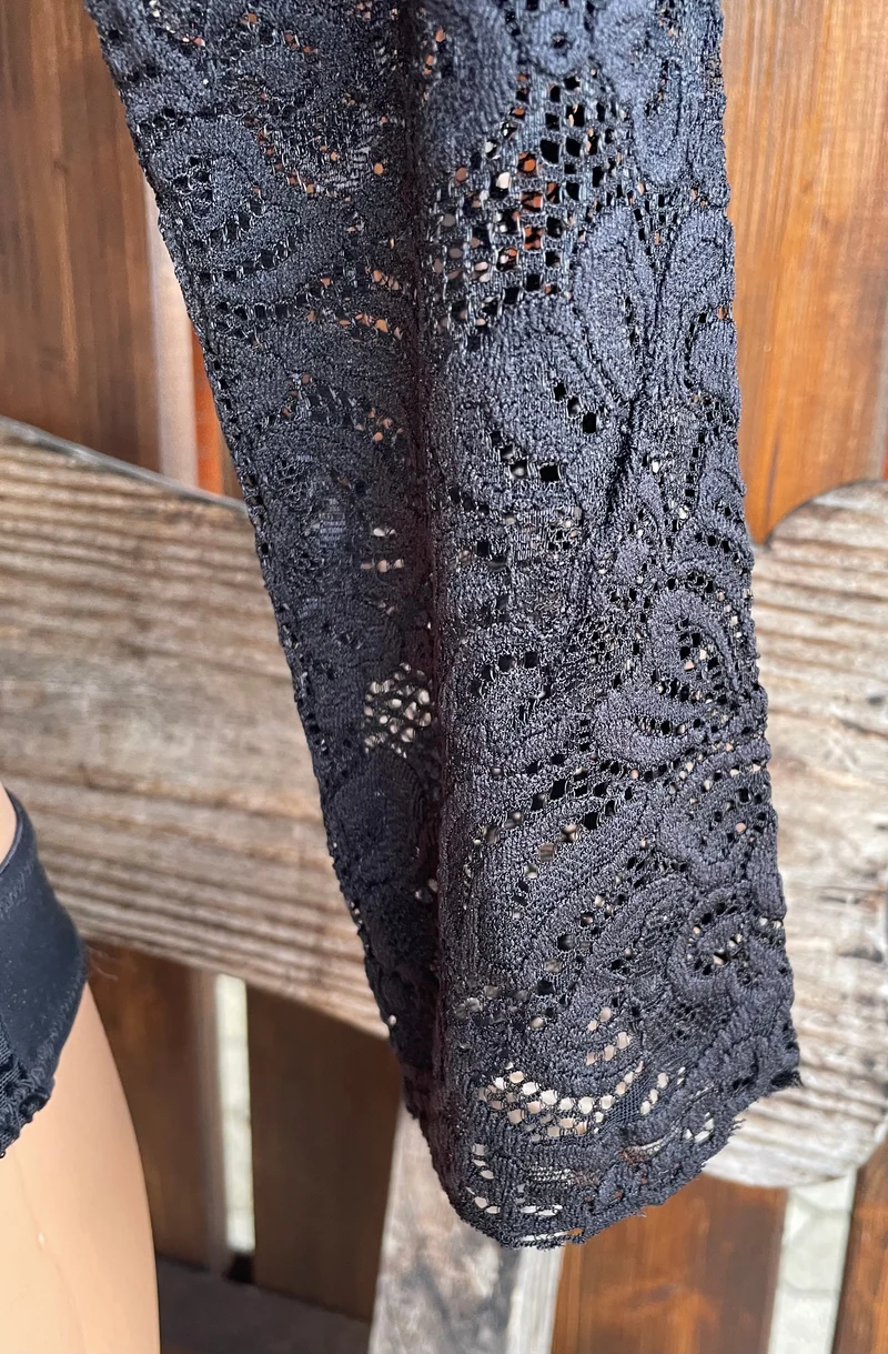 Dirndlbluse, Spieth & Wensky, hochgeschlossen, schwarz, Amsterdam