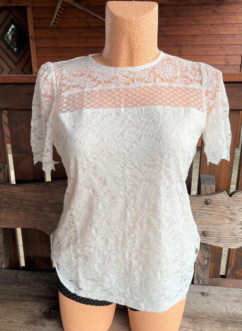 Trachtenbluse, Spieth & Wensky, Alina, Spitze, offwhite