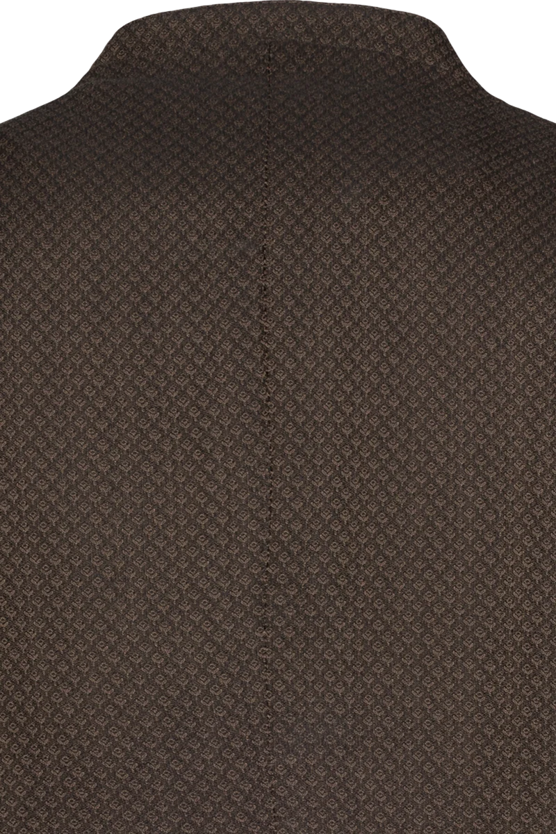 Herren Trachtenweste mit Jacquardmuster - kupfer