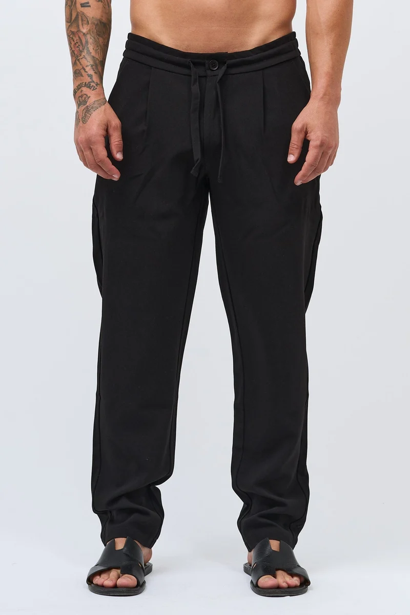 TWIN SET TROUSER - BLACK
