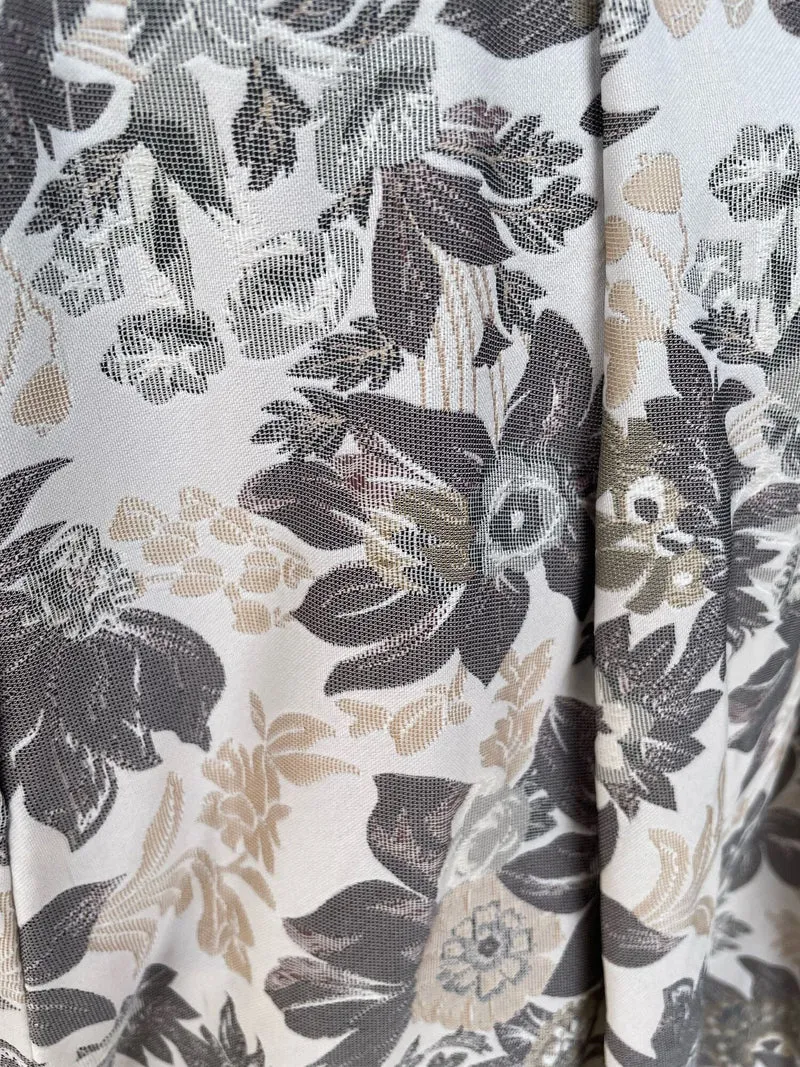 Trachten Rock Midi, Catelyn, silber, grau Krüger Collections 65 cm