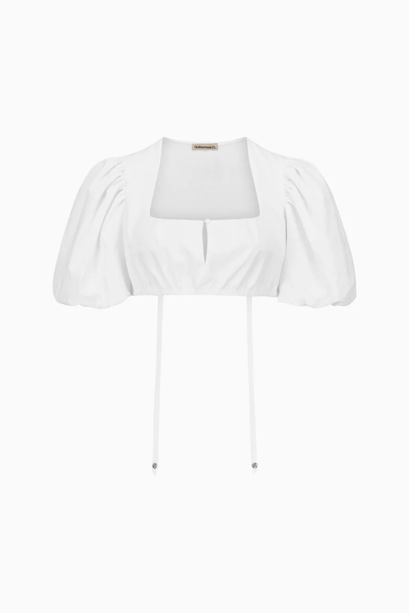 Gottseidank Dirndlbluse Elisann weiß