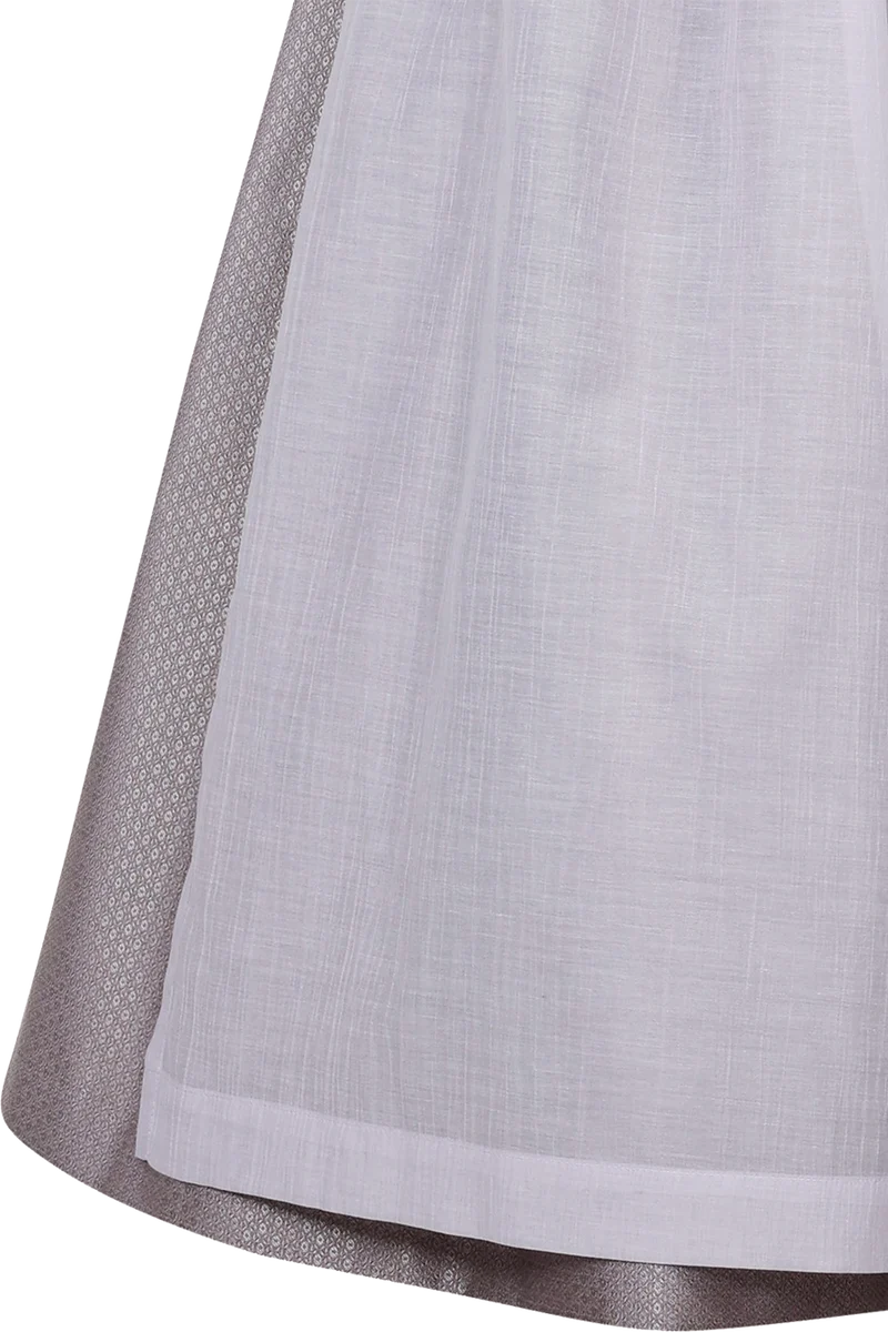Samtdirndl 70cm mit abnehmbaren Flügelärmeln - pflaume