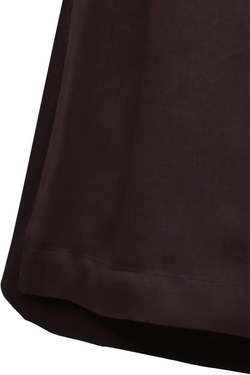 Einfarbiges Midi-Dirndl mit Jacquardmuster - traube