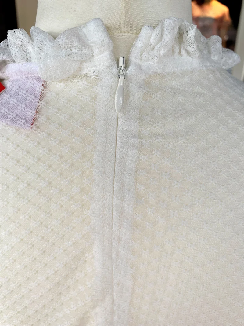 Trachtenbluse, Spieth & Wensky, langarm, Wainya, offwhite