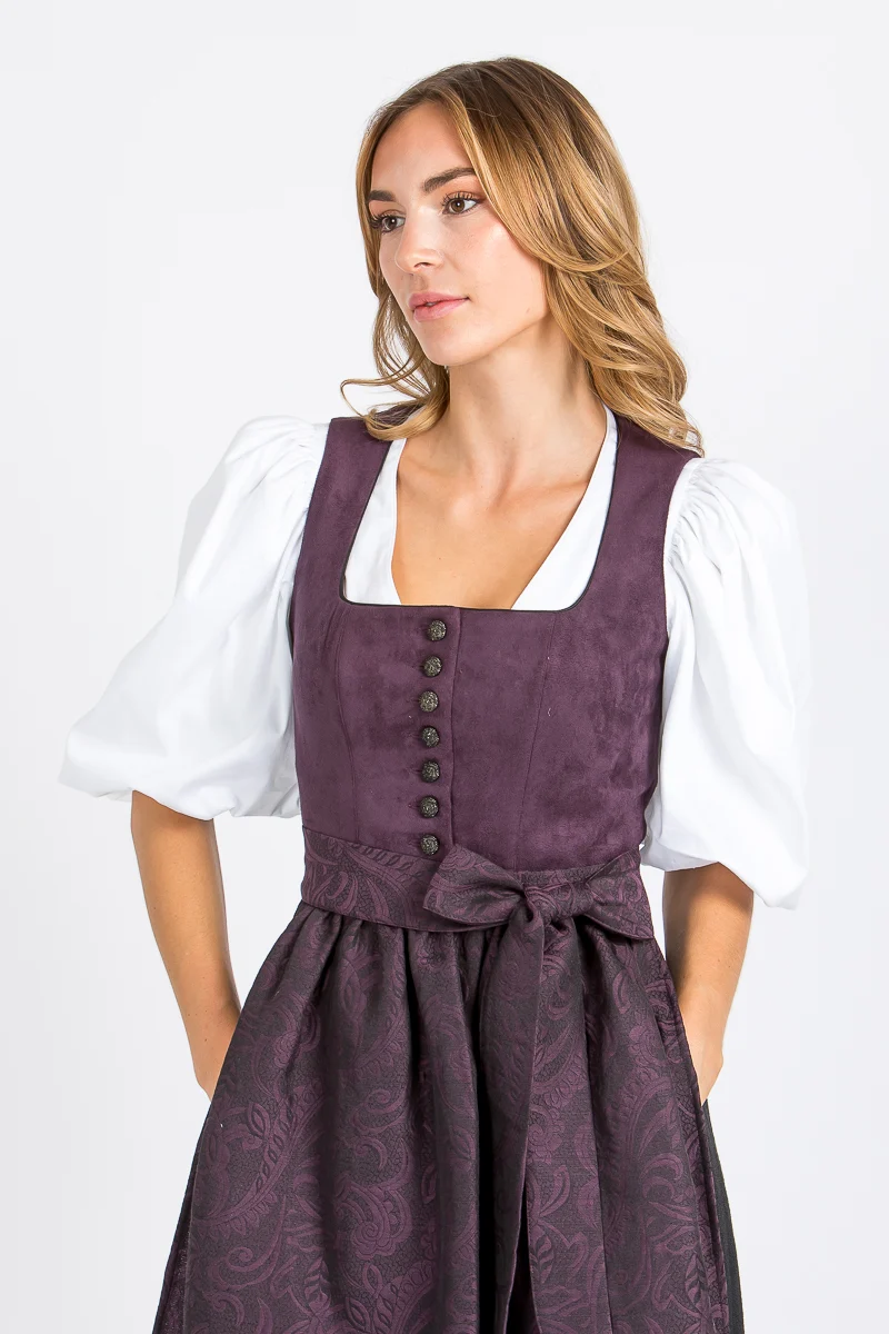 Alpenherz Dirndlbluse Daphne Puffarm