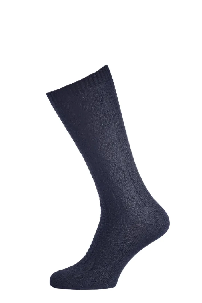 Luise Steiner Trachtensocken 1620-31 marine