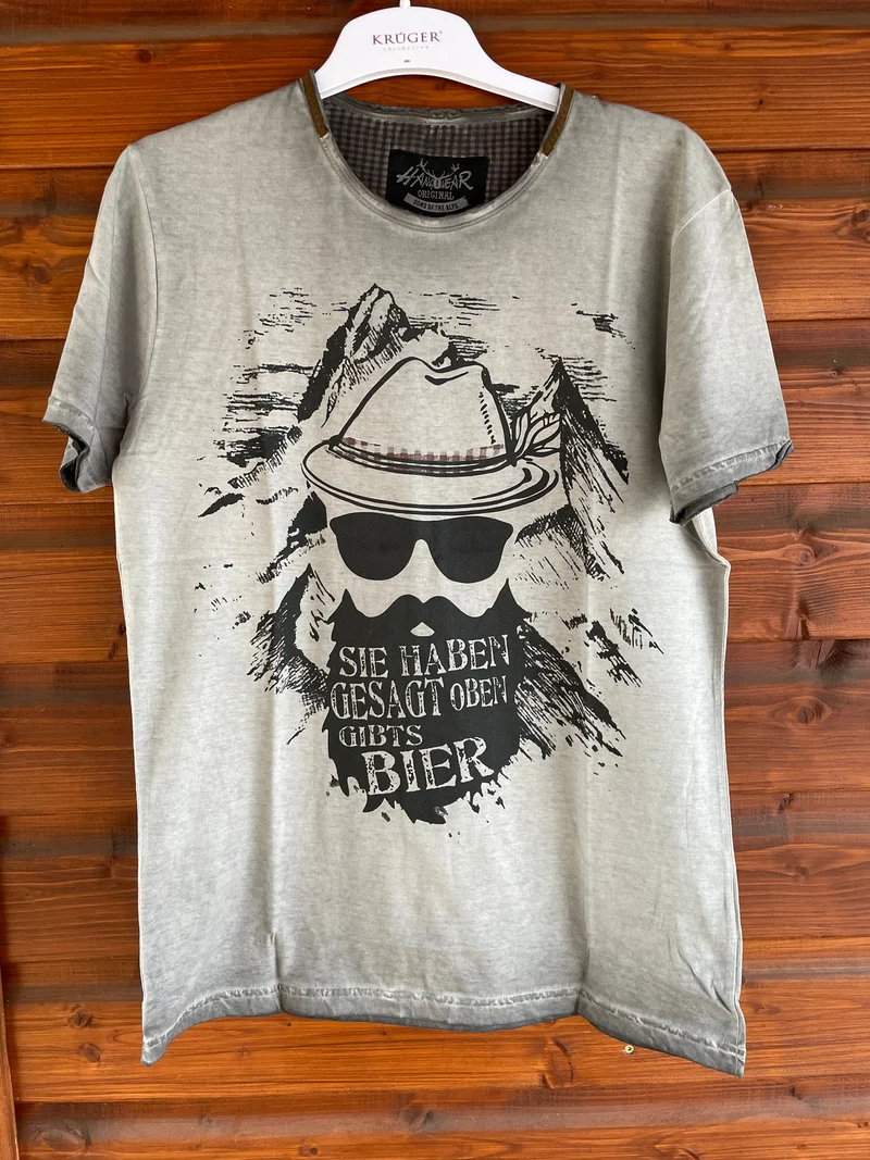 Herrenshirt, Trachten Shirt, HangOwear, Bartl Wandern