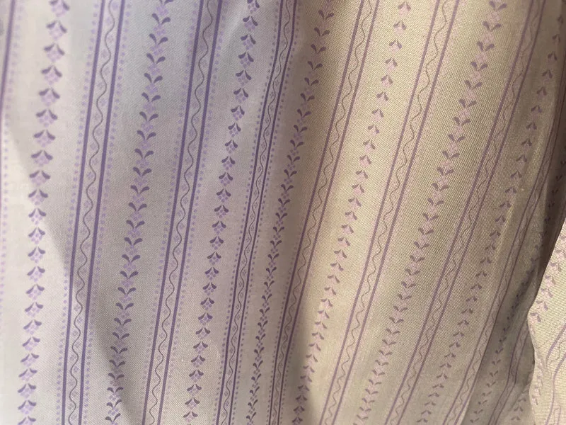 Dirndlschürze, Julia Trentini, Romy 67, 70er, silber grau lila, Gr. 2