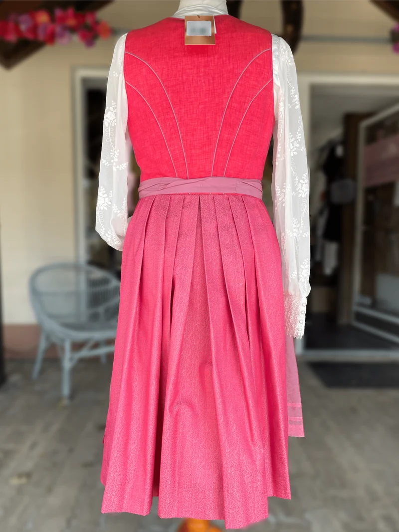 Dirndl Krüger Collections, Amandine, 70 cm, rot rosa