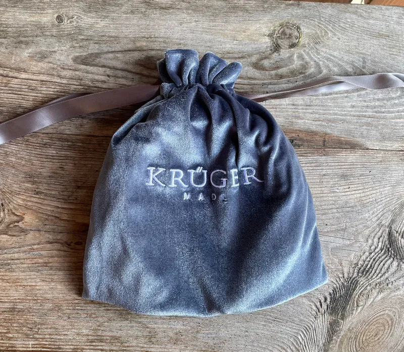 Haarschmuck, Krüger Haarreifen Samt blau, bordeaux, beige, braun, grün, rosa, schwarz