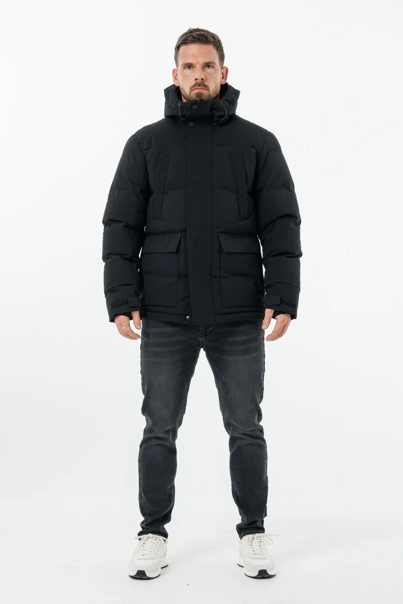 PARKA JACKET - BLACK