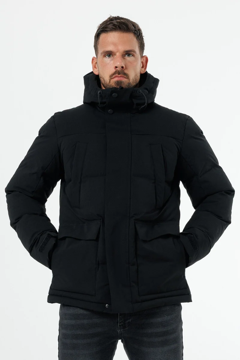 PARKA JACKET - BLACK
