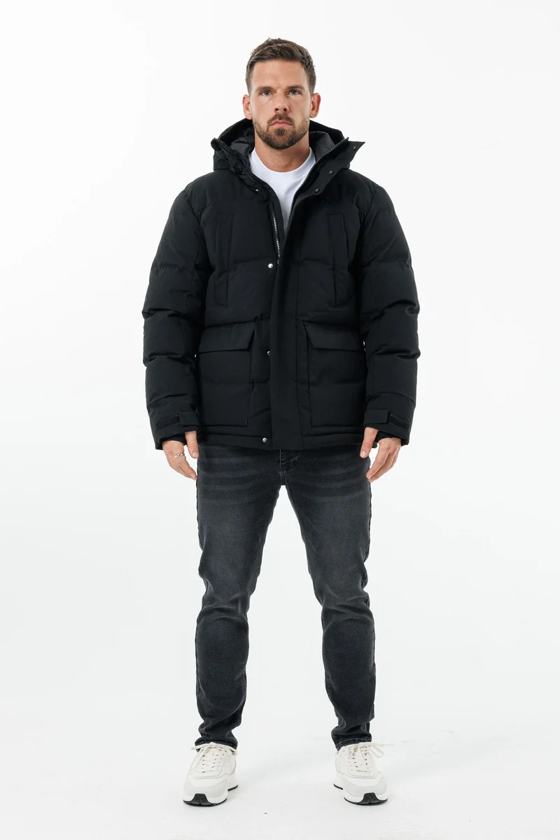 PARKA JACKET - BLACK