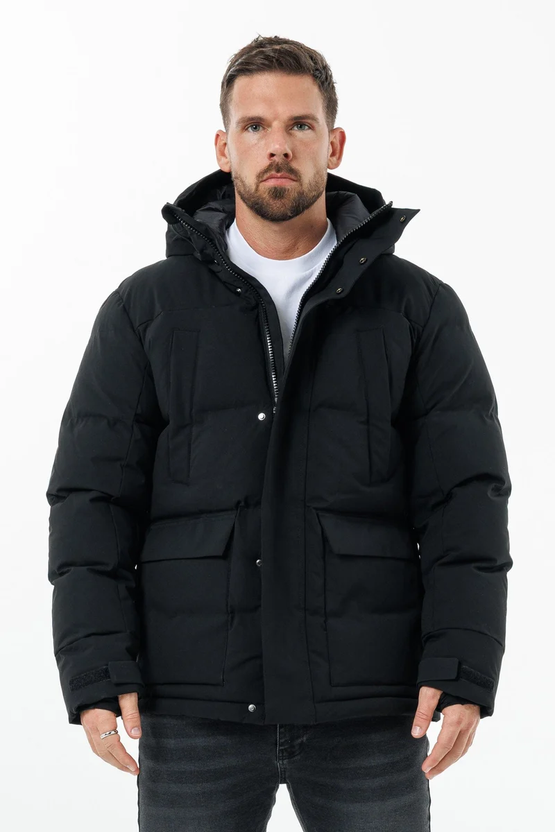 PARKA JACKET - BLACK