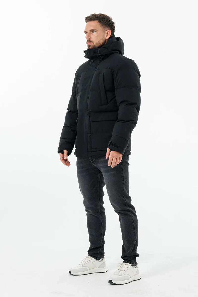 PARKA JACKET - BLACK