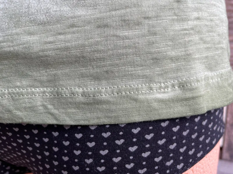 Trachtenshirt, HangOwear, Yola, oliv grün, Gr. L (40/42)