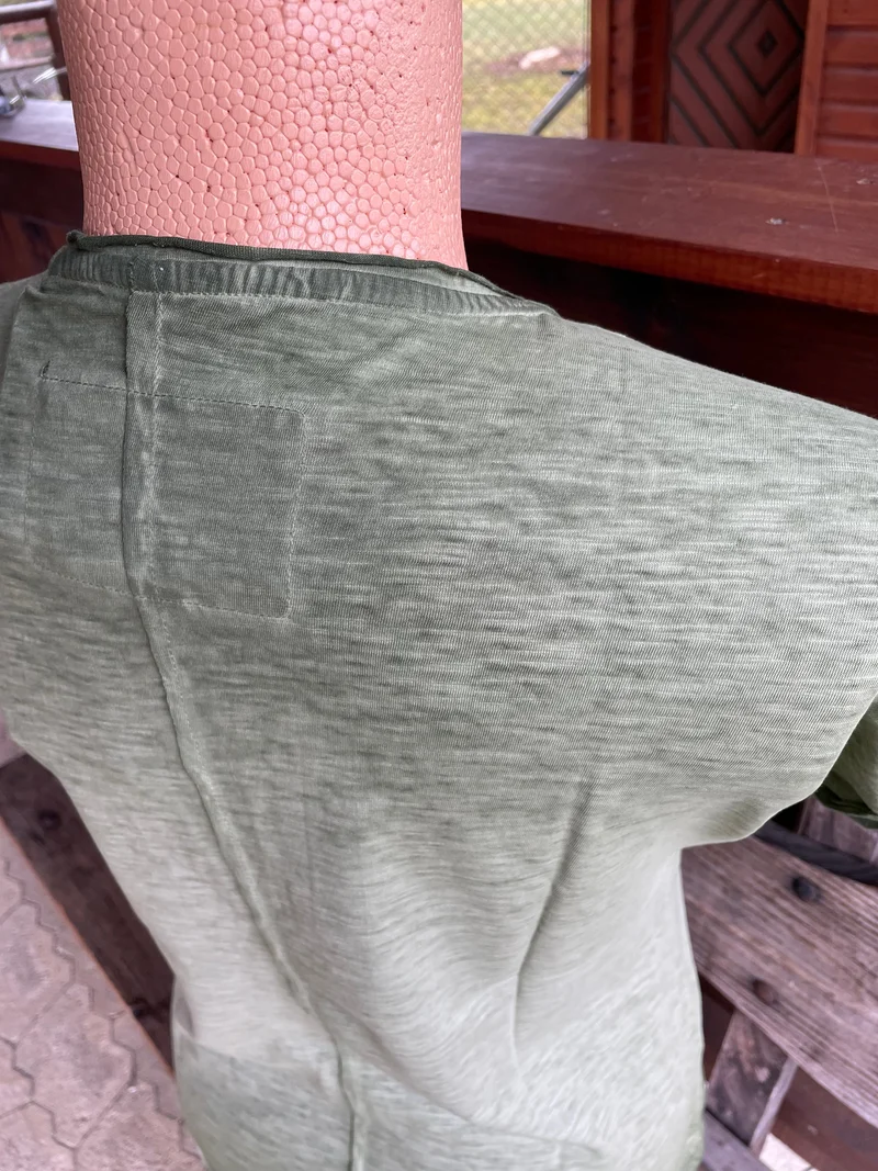 Trachtenshirt, HangOwear, Yola, oliv grün, Gr. L (40/42)