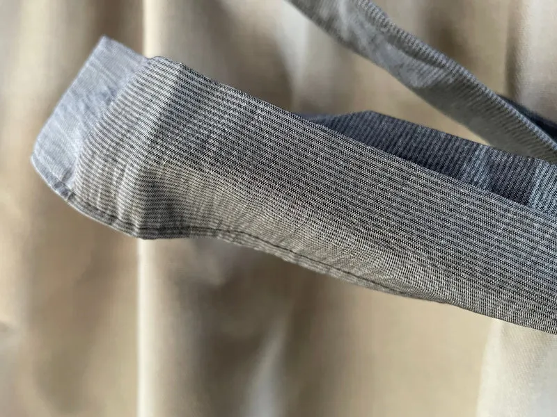 Dirndlschürze, Schürze, hellgrau grau für 85er , Gr. 2