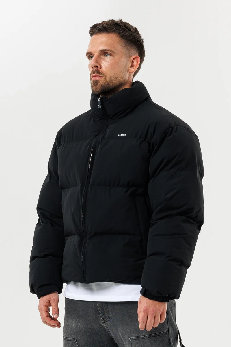 PUFFER JACKET - BLACK