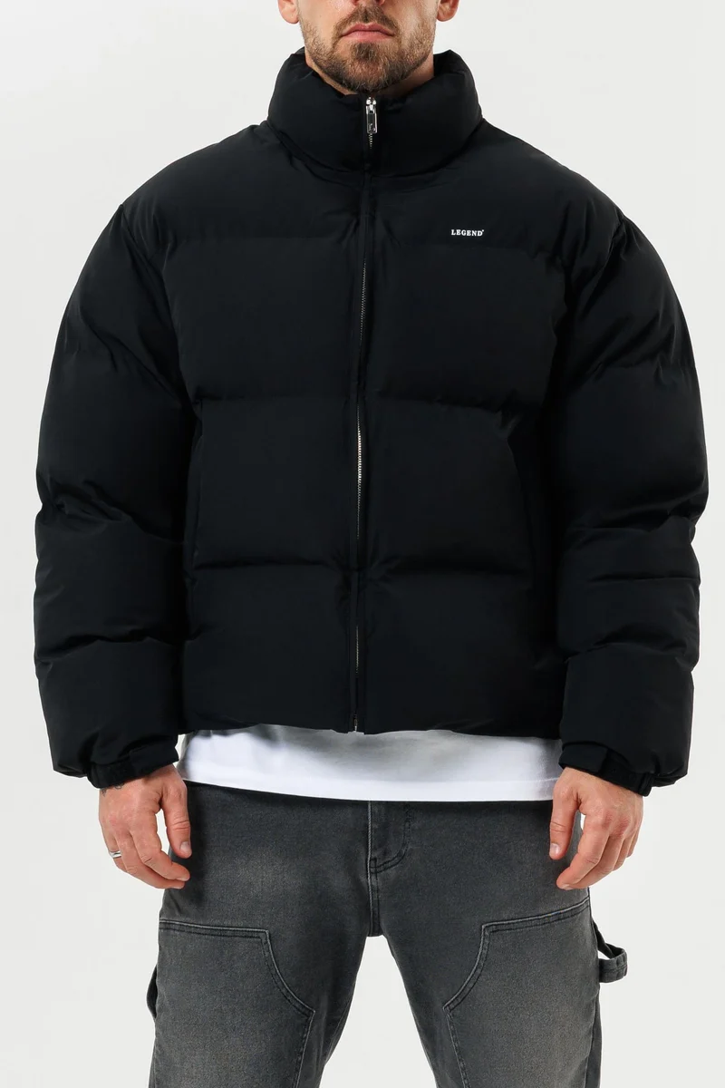 PUFFER JACKET - BLACK