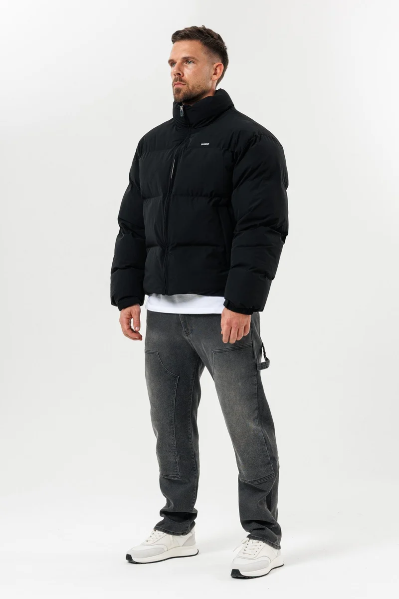 PUFFER JACKET - BLACK