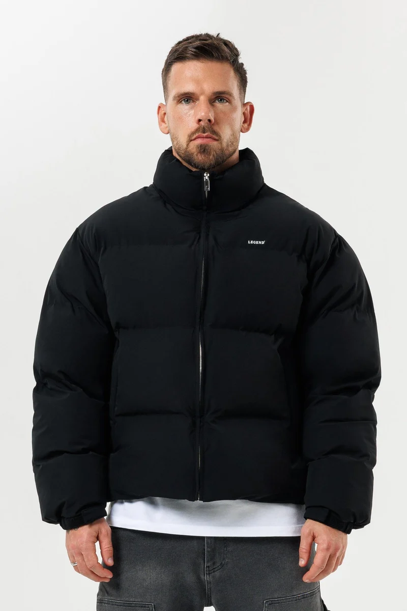 PUFFER JACKET - BLACK