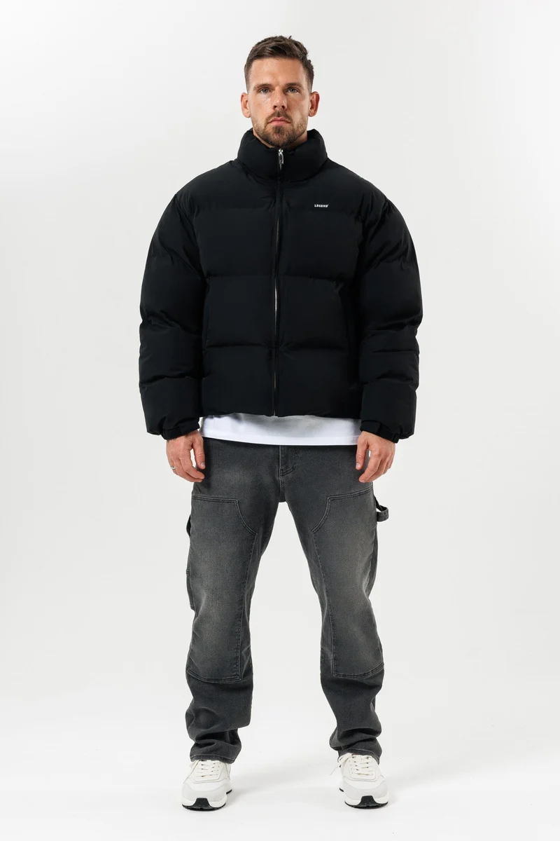 PUFFER JACKET - BLACK
