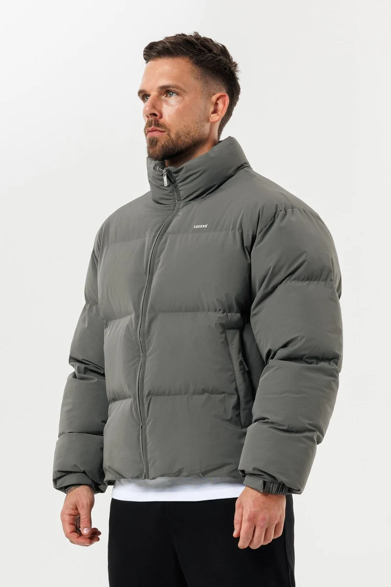 PUFFER JACKET - GREY