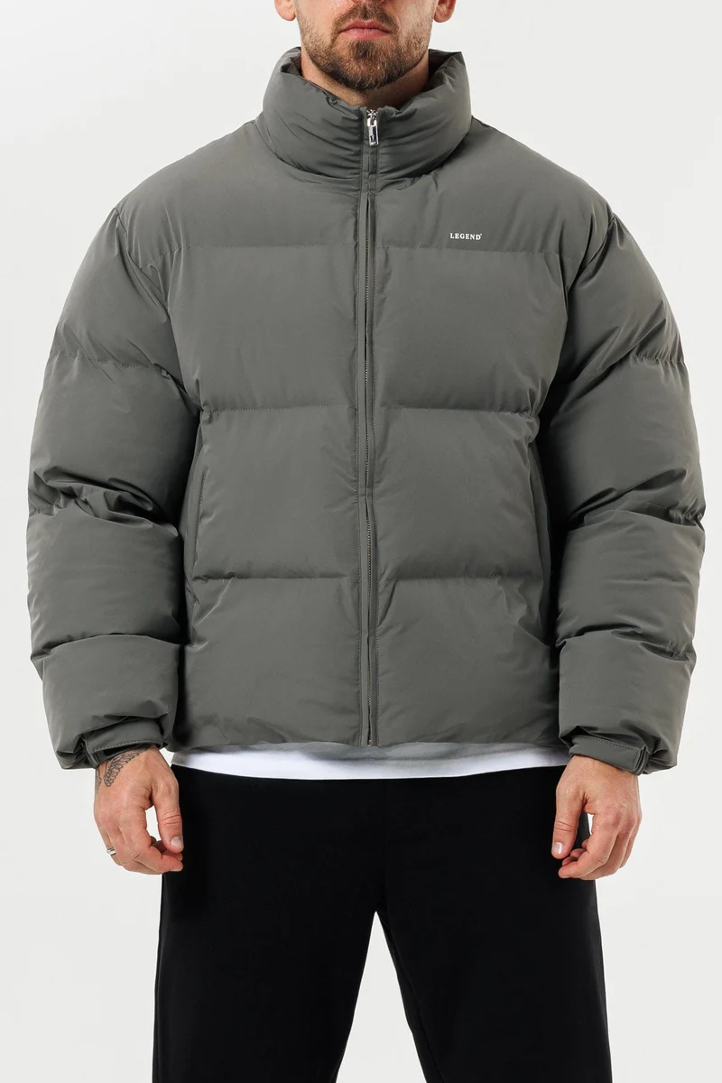 PUFFER JACKET - GREY