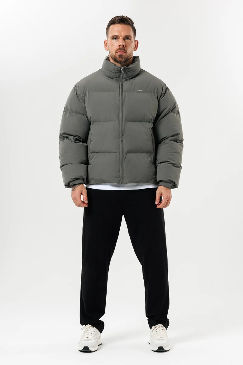 PUFFER JACKET - GREY