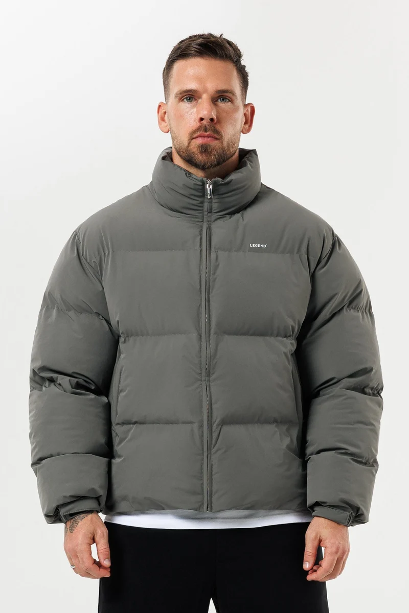 PUFFER JACKET - GREY
