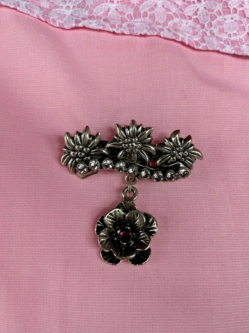 Anstecknadel Anstecker Edelweiß, Blüte