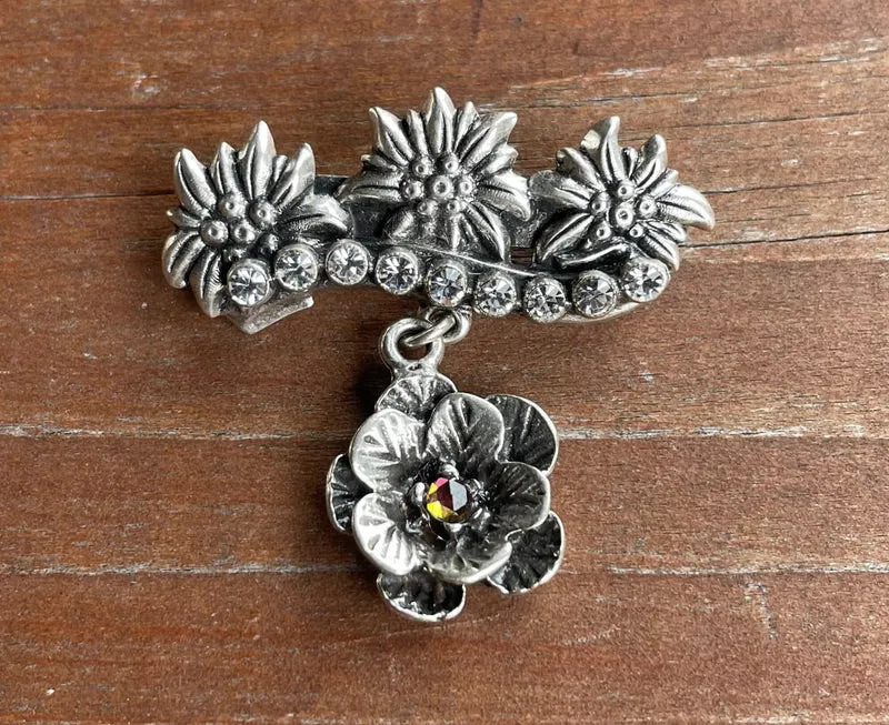 Anstecknadel Anstecker Edelweiß, Blüte