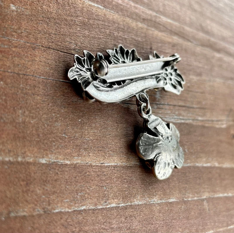 Anstecknadel Anstecker Edelweiß, Blüte