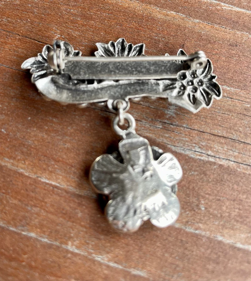Anstecknadel Anstecker Edelweiß, Blüte