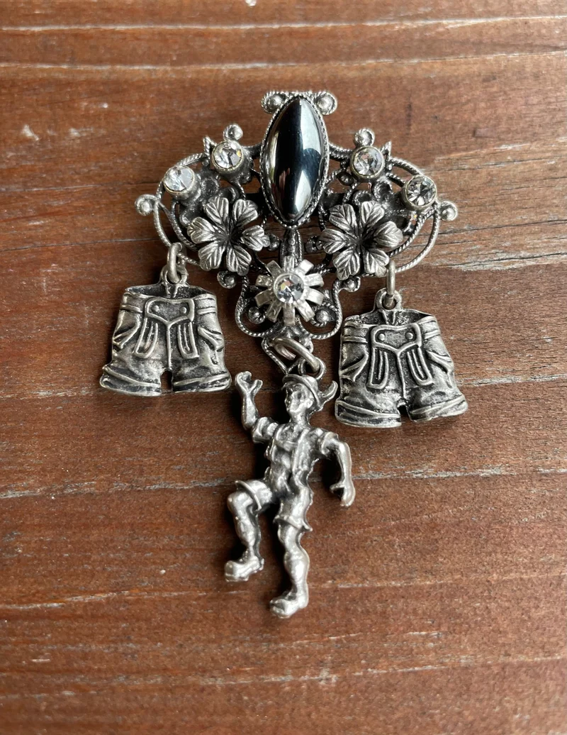 Anstecknadel Anstecker Lederhosen Trachtler