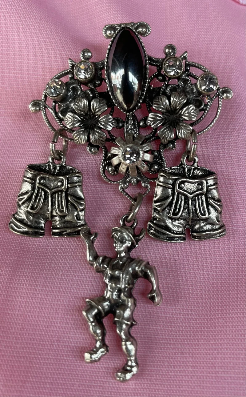 Anstecknadel Anstecker Lederhosen Trachtler