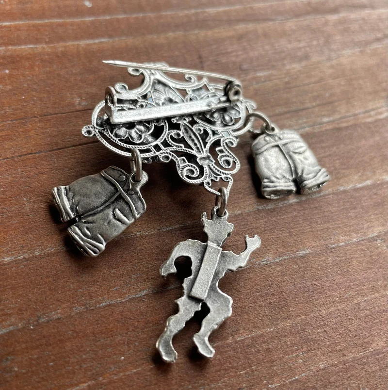 Anstecknadel Anstecker Lederhosen Trachtler